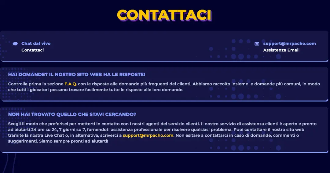 Assistenza Clienti e Servizio Clienti