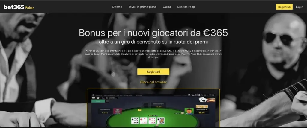 Bet365 Poker Recensione