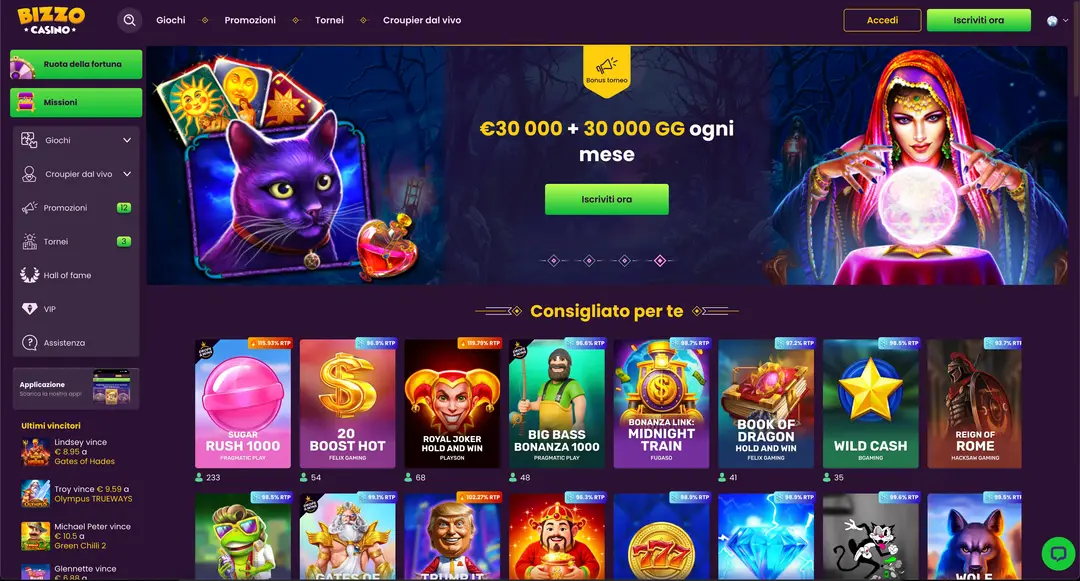 Bizzo Casino Recensione Italia