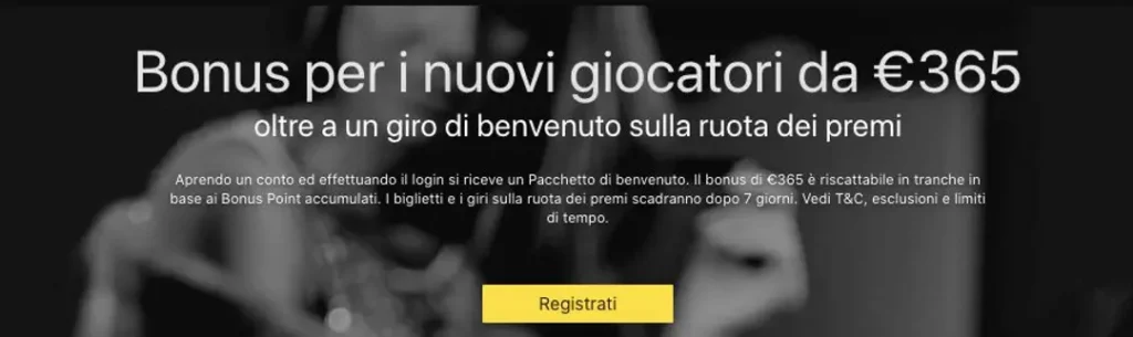 Bonus e Promozioni di Bet 365 Poker