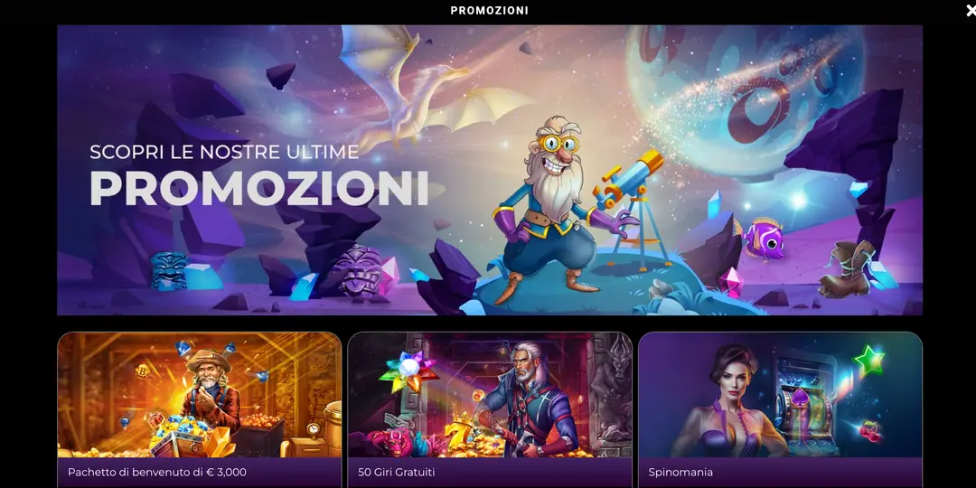Bonus e Promozioni su Grato win