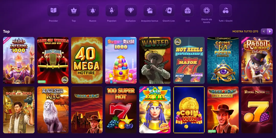 Gioco dal Vivo e Altri Casinò Kingmaker