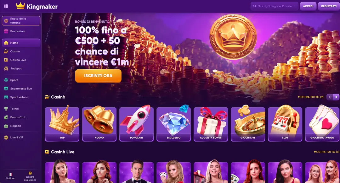 Kingmaker Casino