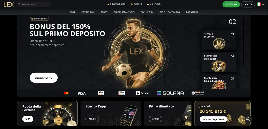 Lex Casino Recensione