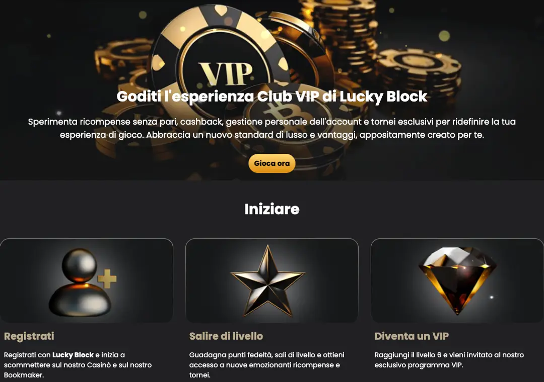 Programmi di Fedeltà e VIP