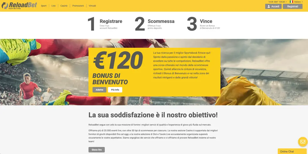 ReloadBet Casinò