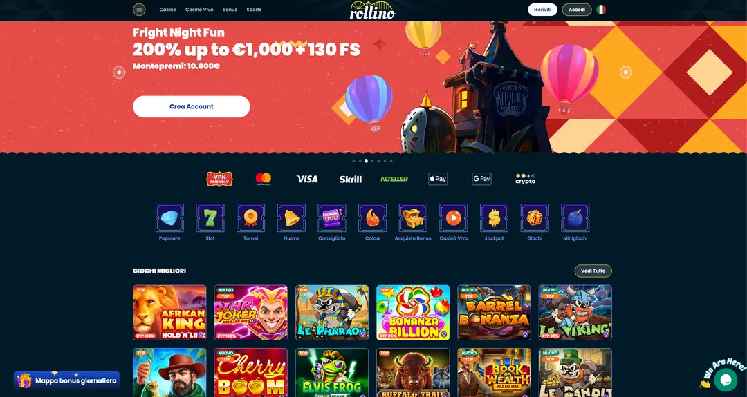 Rollino Casino Recensione