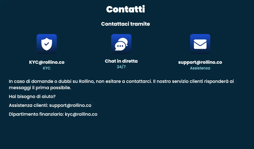 Servizio Clienti e Assistenza