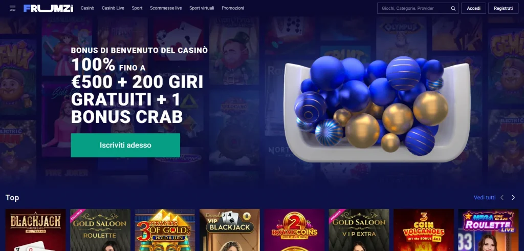 frumzi casino recensione