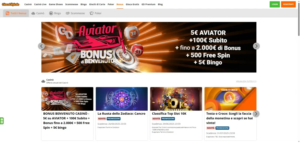 Gioco Digitale Recensione