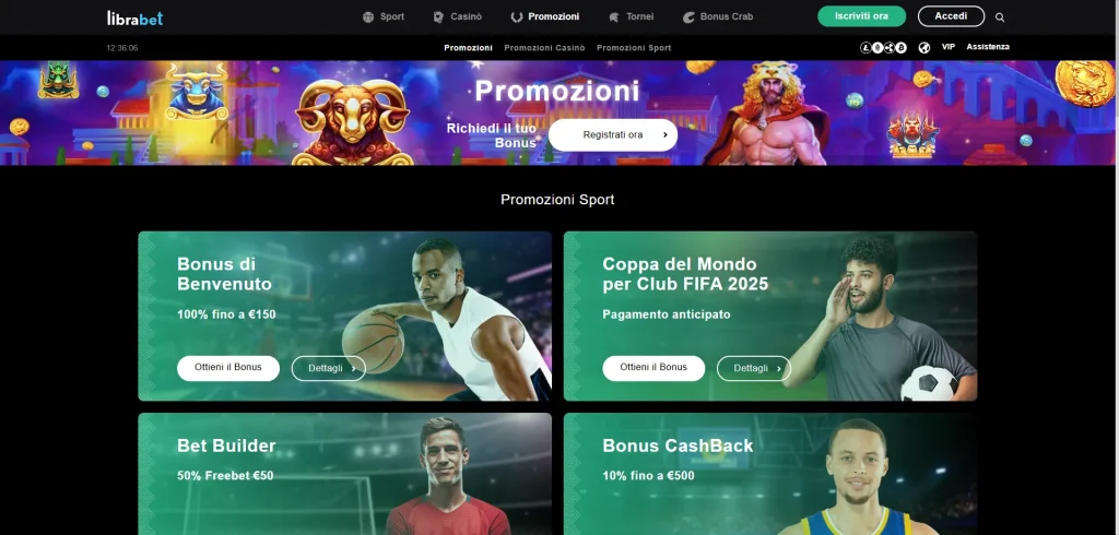 Librabet casino bonus