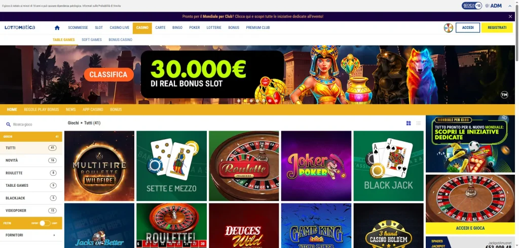 Lottomatica Recensione