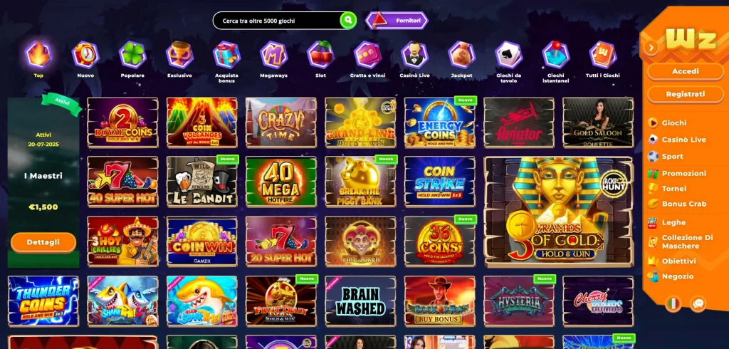 Wazamba Casinò Slot