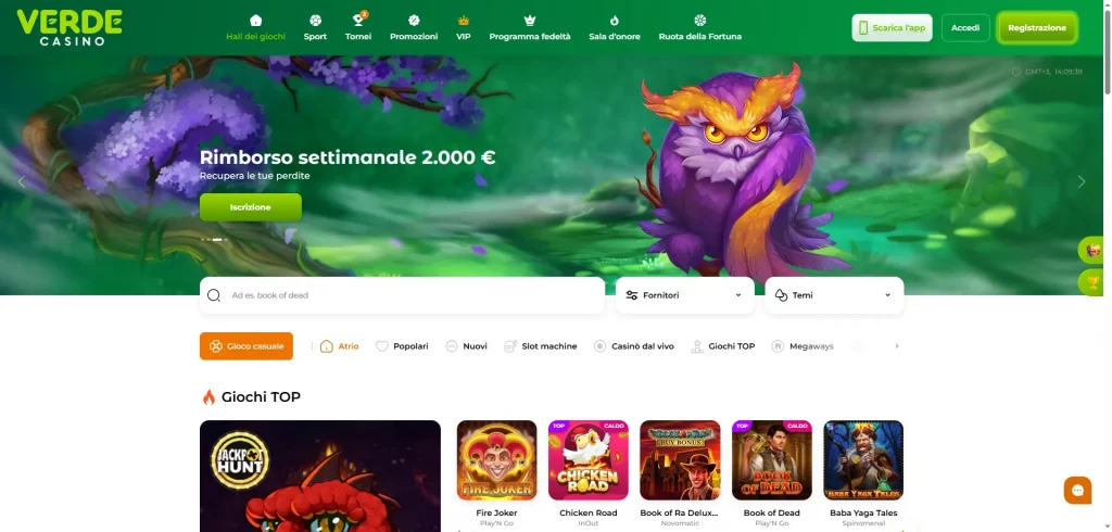 Verde Casinò Recensione